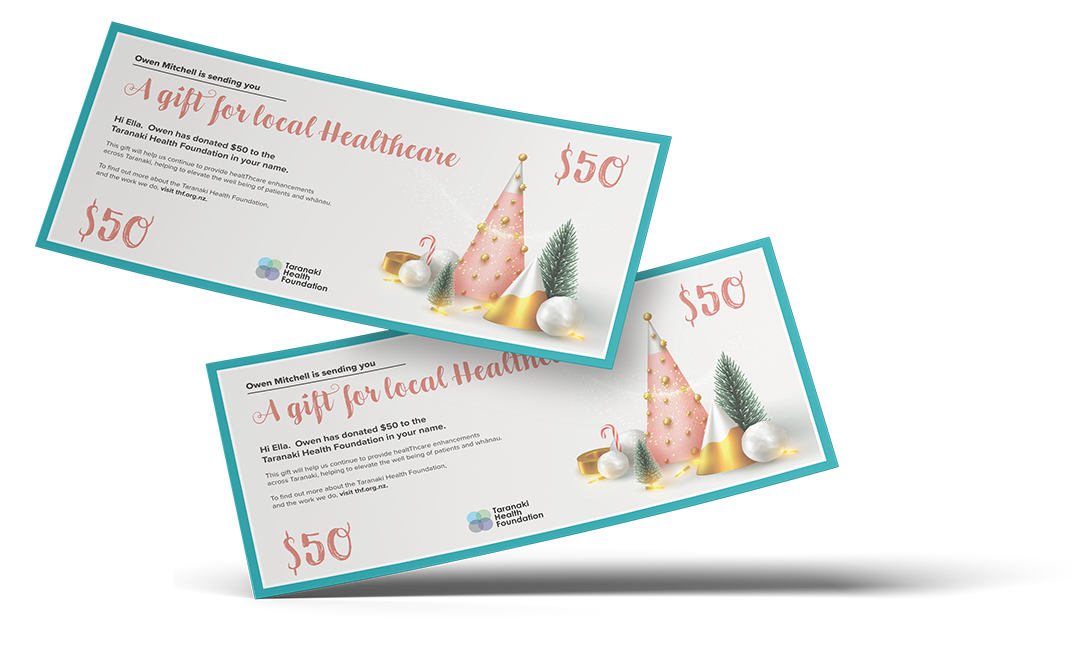 Taranaki Health Foundation eGift cards